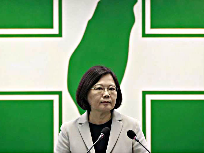 Bà Thái Văn Anh là mục tiêu của đòn phủ đầu từ Bắc Kinh? - Ảnh: Reuters