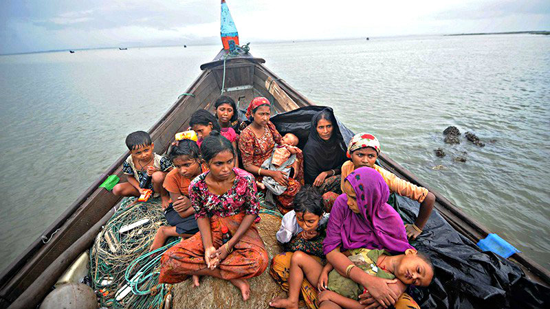 Người Rohingya không được công nhận là công dân Myanmar - Ảnh: AFP