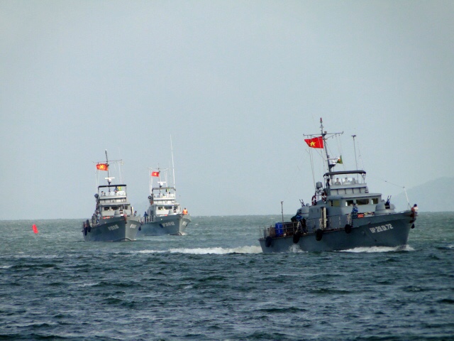 Biên đội tàu tuần tiễu Hải đoàn BP 28 xuất kích bảo vệ vùng biển Tây Nam