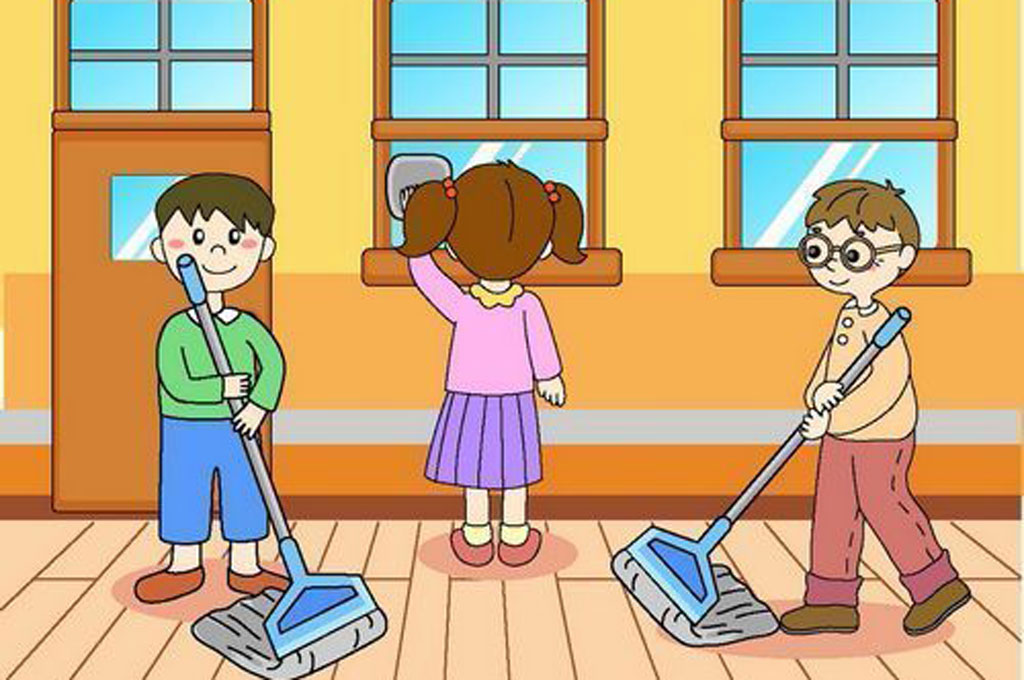 Trẻ em Nhật đã được giáo dục về vệ sinh rất kỹ từ nhà trường - Ảnh: Shutterstock