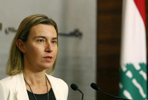 Bà Federica Mogherini phụ trách chính sách đối ngoại EU cho biết cần đối phó lâu dài với Nga