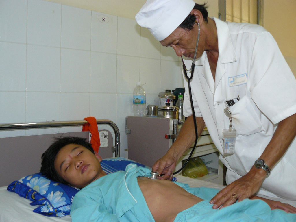 Chăm sóc một bệnh nhân mắc SXH tại Khánh Hòa