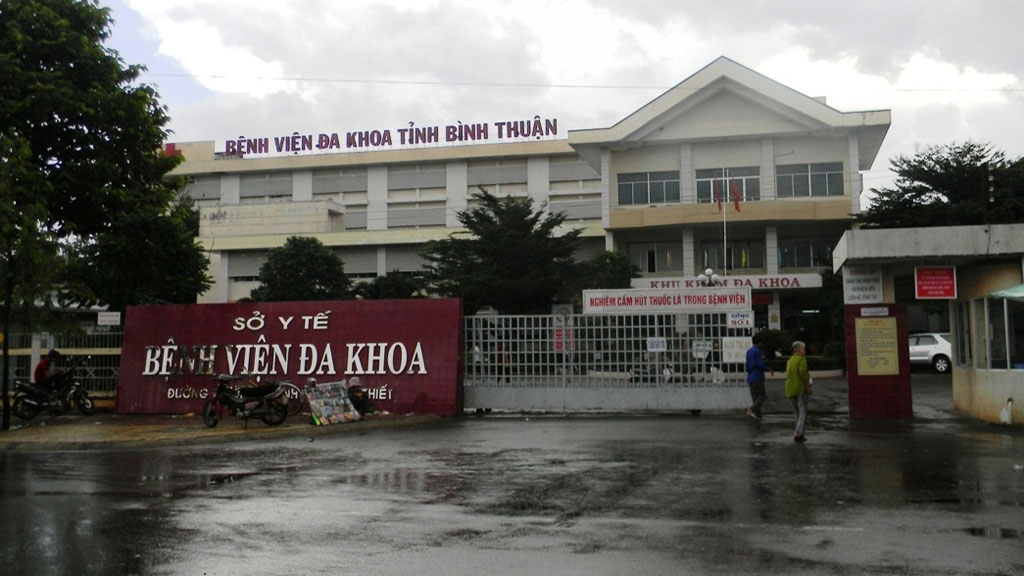 BVĐK tỉnh Bình Thuận - nơi có nhiều bác sĩ đầu ngành ra đi - Ảnh: H.Linh