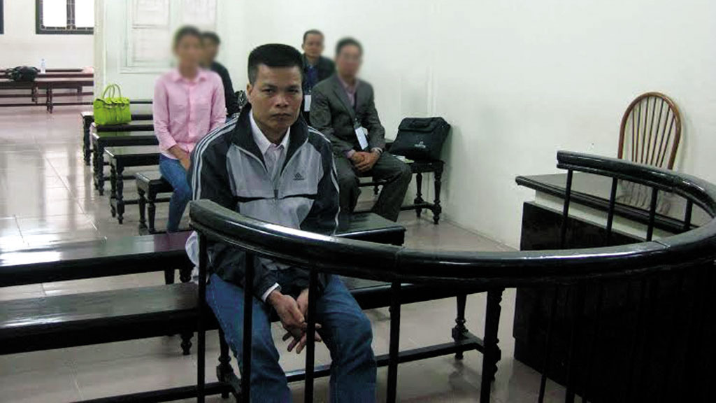 Bị cáo Thanh tại phiên tòa phúc thẩm - Ảnh Hà An