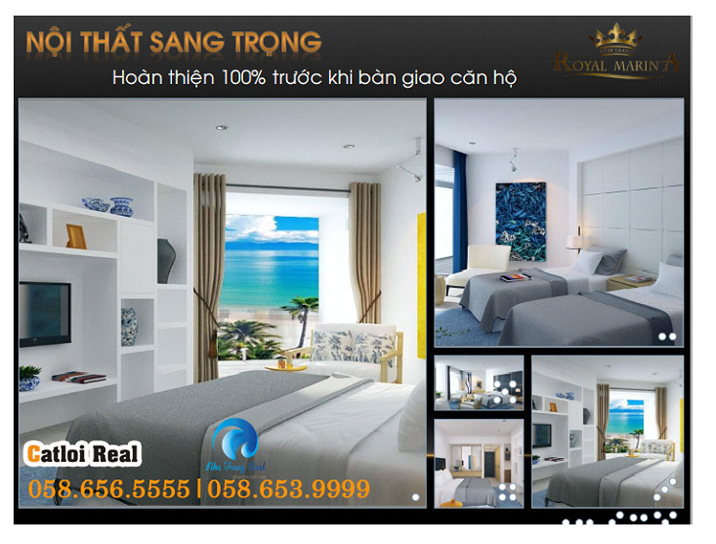 Royal Marina Center đang được khá nhiều nhà đầu tư quan tâm - Ảnh: Nha Trang Real cung cấp