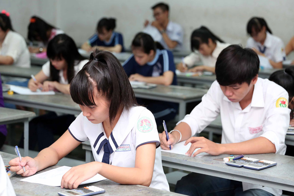 Bộ Công an đề nghị được hậu kiểm bài thi của thí sinh dự thi THPT quốc gia trúng tuyển vào các trường khối ngành này - Ảnh: Đào Ngọc Thạch