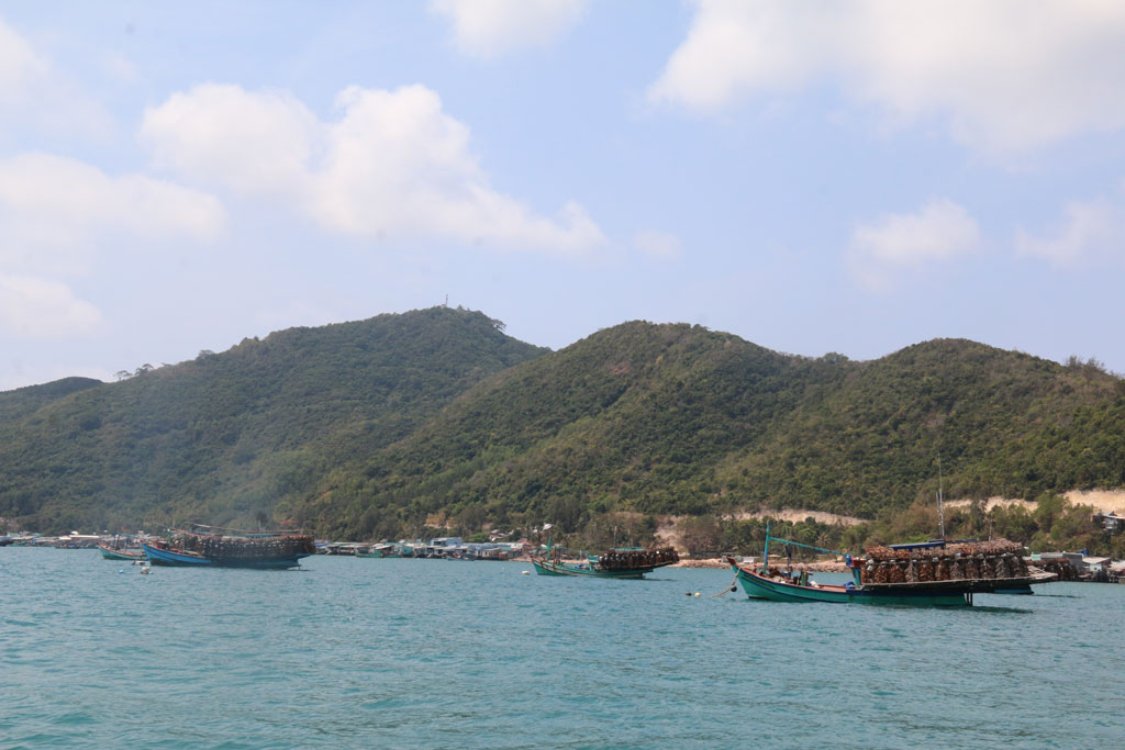 Vùng ven biển quần đảo Nam Du (H.Kiên Hải, Kiên Giang) nghiêm cấm khai thác đánh bắt thủy sản - Ảnh: Minh Khoa