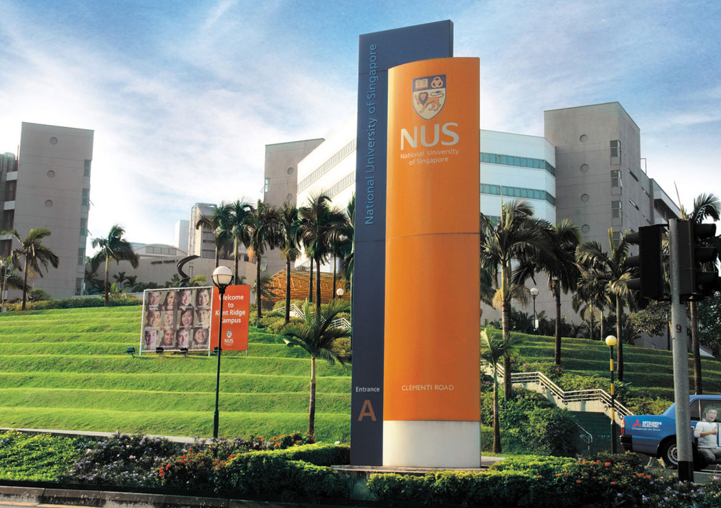 Đại học Quốc gia Singapore (NUS) có tên trong nhiều bảng xếp hạng - Ảnh: NUS.EDU.SG