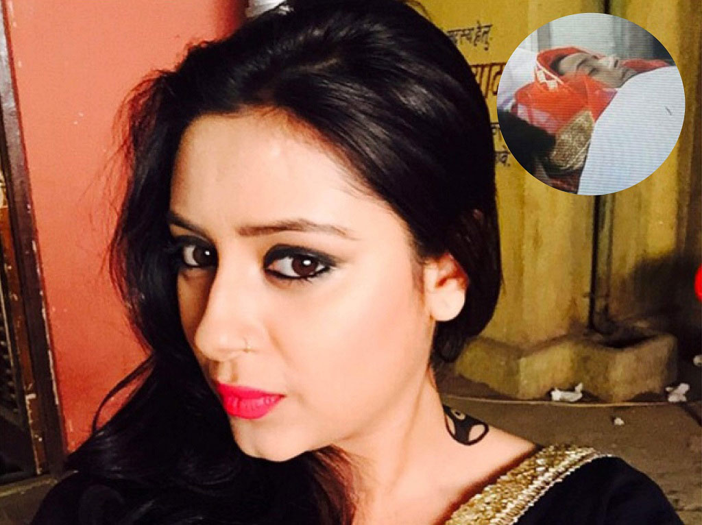 Pratyusha Banerjee được mặc áo cưới trong lễ hỏa táng - Ảnh: Instagram nhân vật