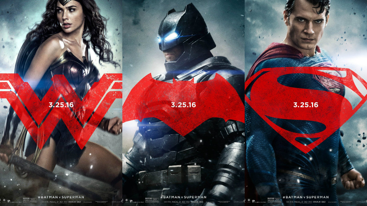 Ba siêu anh hùng xuất hiện trong phim