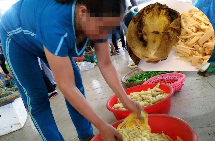 Chợ Hòa Cường (TP.Đà Nẵng) nơi có thực phẩm được xác định có chất vàng ô độc hại