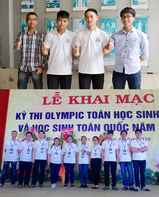 Sinh viên Duy Tân giành được 4 giải Ba tại cuộc thi Olympic Toàn quốc 2016.