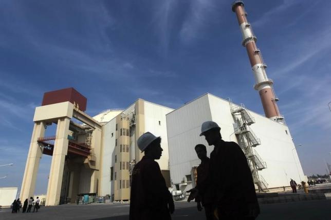 Lò phản ứng hạt nhân Bushehr của Iran - Ảnh: Reuters