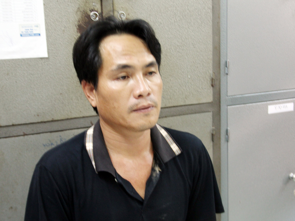 Cường bị bắt tạm giam - Ảnh: Nguyễn Tú