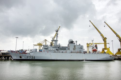 Tàu hải quân Pháp Vendemiaire thăm Đà Nẵng từ 15 đến 19.11.2014 - Ảnh: Nguyễn Tú