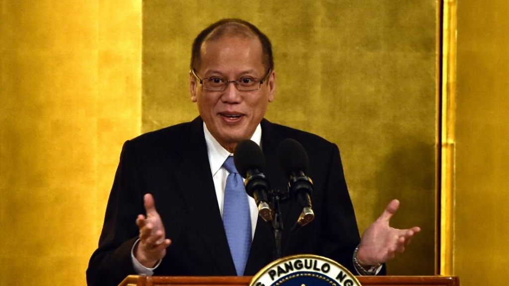 Tổng thống Philippines, Benigno Aquino chỉ trích luận điệu của Trung Quốc về tuyên bố chủ quyền phi lý trên Biển Đông - Ảnh: AFP