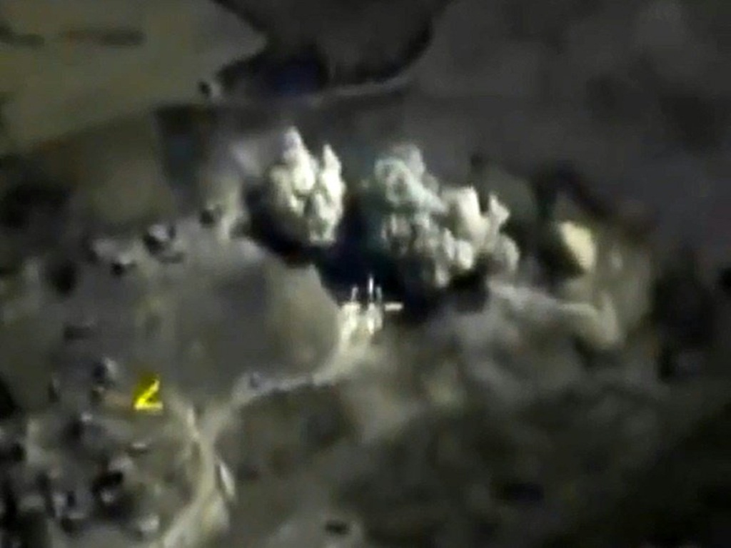 Nga tiếp tục không kích IS ngày thứ 4, cho biết đã đánh bom thêm 10 mục tiêu IS hôm 4.10 - Ảnh: AFP