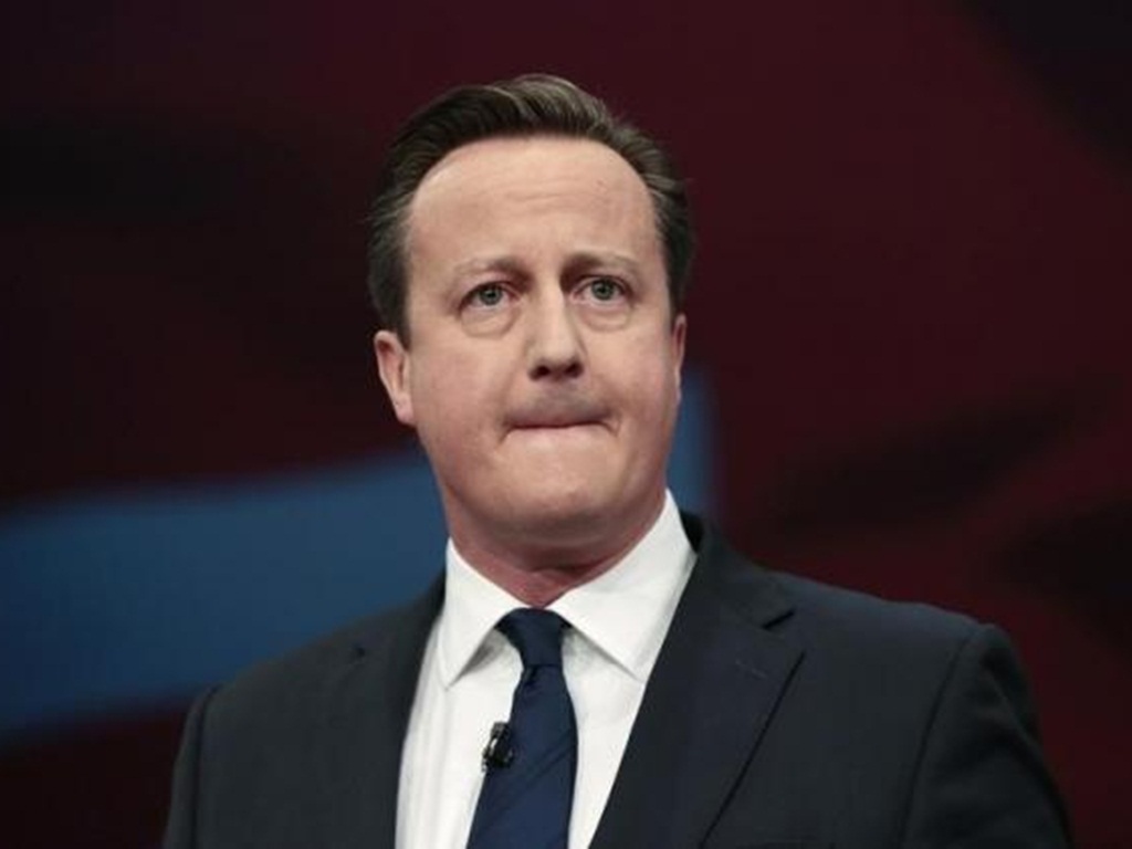Thủ tướng Anh David Cameron ủng hộ lập trường ở lại EU - Ảnh: Reuters