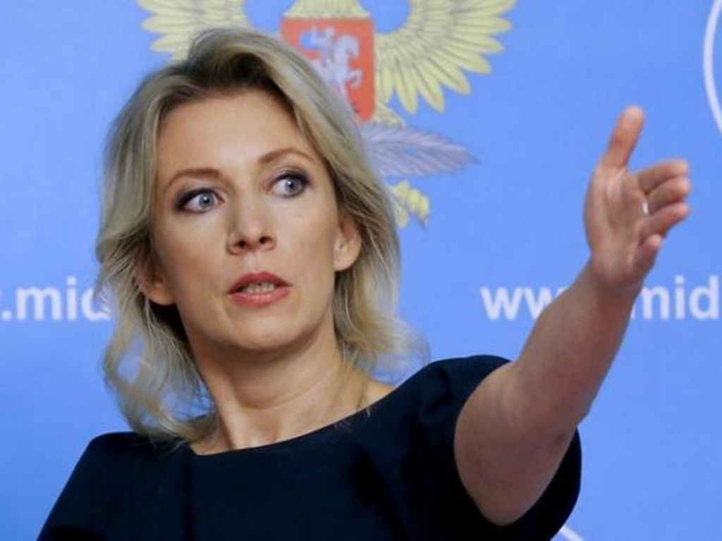 Phát ngôn viên Bộ Ngoại giao Nga, bà Maria Zakharova bác bỏ báo cáo của Đài quan sát nhân quyền Syria, chỉ trích người đứng đầu của cơ quan này - Ảnh: Reuters