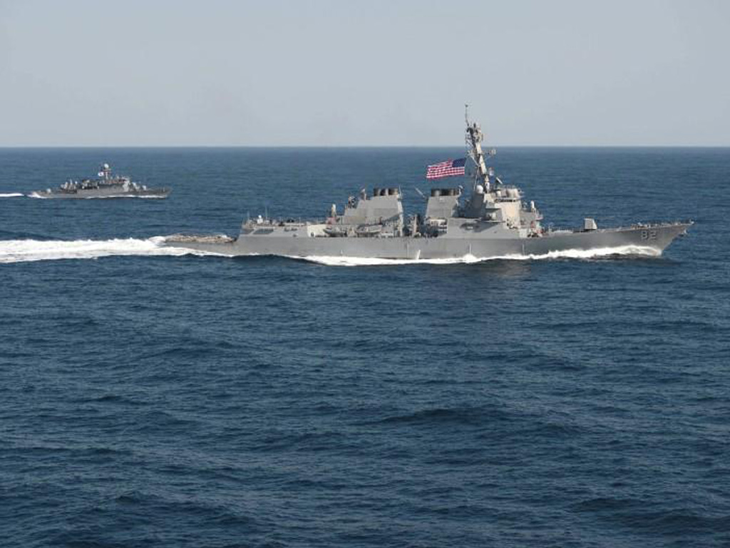 Tàu khu trục USS Lassen của Hải quân Mỹ - Ảnh: Bộ Quốc phòng Mỹ/Reuters