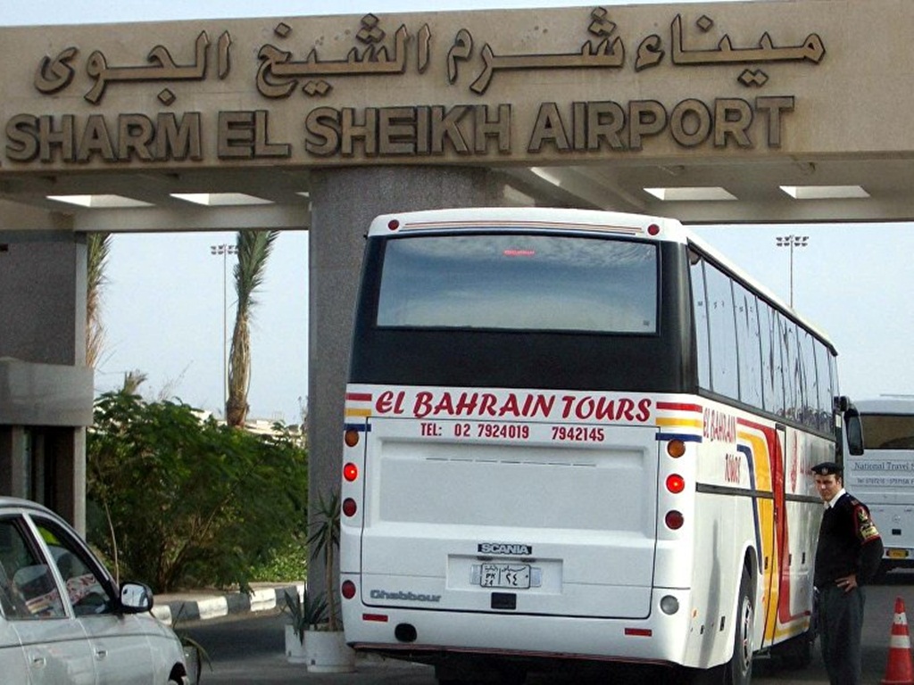 Điều kiện an ninh tại sân bay quốc tế Sharm el-Sheikh của Ai Cập, điểm xuất phát của chuyến bay Nga gặp nạn vừa qua, bị cho là cực kỳ tồi tệ - Ảnh: AFP