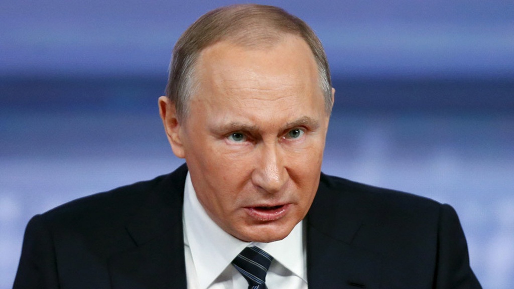 Tổng thống Nga Vladimir Putin bác bỏ lập luận của EU cho rằng Nga phá hoại cuộc đàm phán thương mại giữa Nga, EU và Ukraine - Ảnh: Reuters