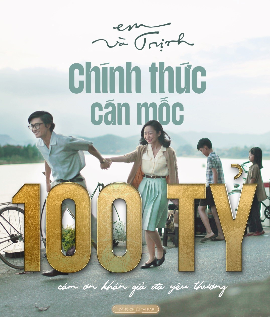 "Doanh thu phim Em và Trịnh" cán mốc 100 tỷ: Hành trình từ tranh cãi đến thành công