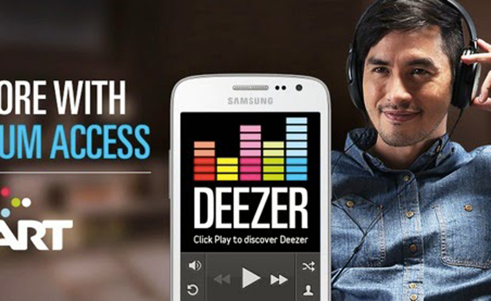 Deezer của Pháp đang ôm tham vọng chia sẻ thị phần dồi dào trong mảng âm nhạc trực tuyến - Ảnh: Deezer