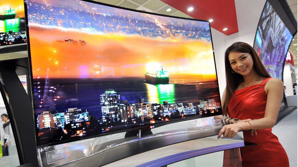 OLED TV đang là công nghệ được nhiều ông lớn như LG quan tâm - Ảnh: AFP