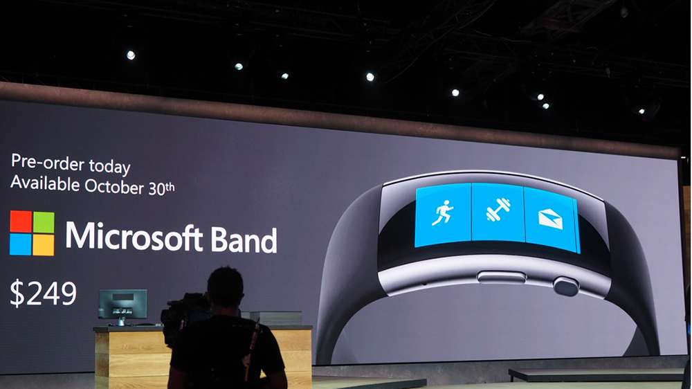 Microsoft vẫn giữ nguyên tên gọi Band cho chiếc vòng đeo tay mới ra mắt - Ảnh: Microsoft