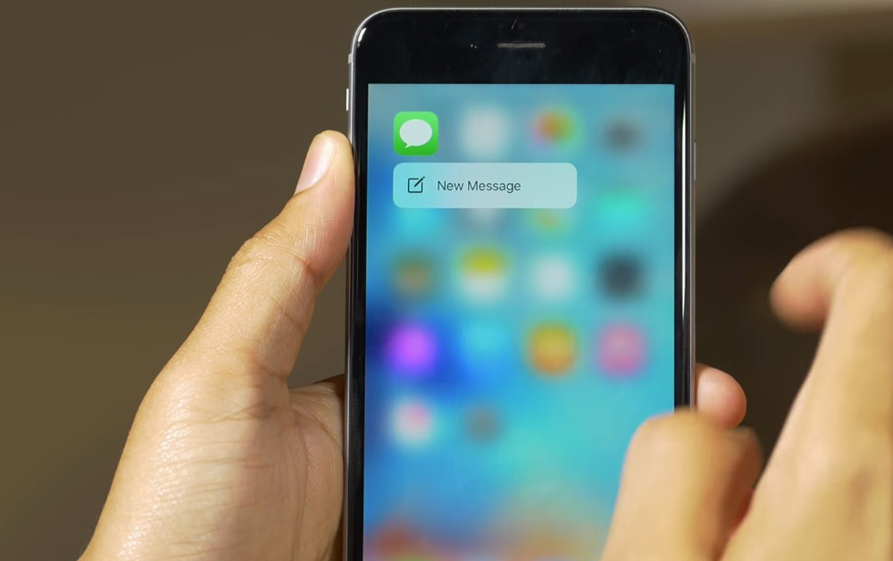 Forcy có khả năng đem được hiệu ứng 3D Touch vào iPhone 6 - Ảnh chụp màn hình
