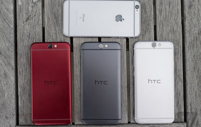 HTC One A9 có thiết kế rất giống một chiếc iPhone 6S - Ảnh: HTC