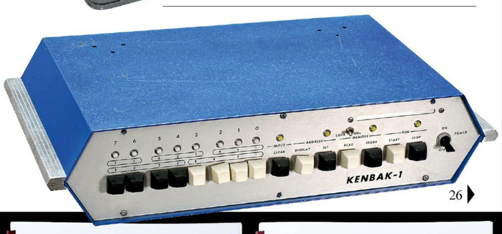 Chiếc máy tính Kenbak-1 - Ảnh chụp màn hình trang engadget