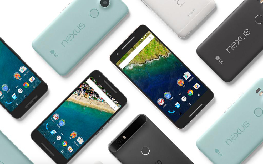 Các dòng smartphone Nexus đều được các đối tác gia công sản xuất giúp Google - Ảnh: AFP