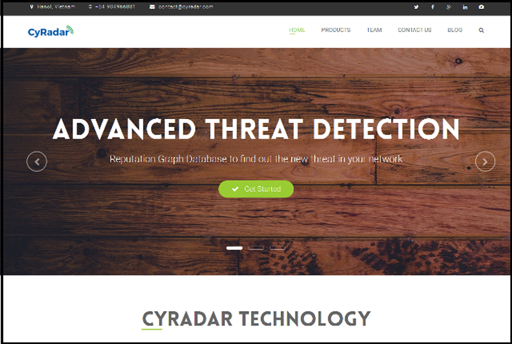 CyRada là ứng dụng bảo mật mới đầy tiềm năng - Ảnh: C.T.V