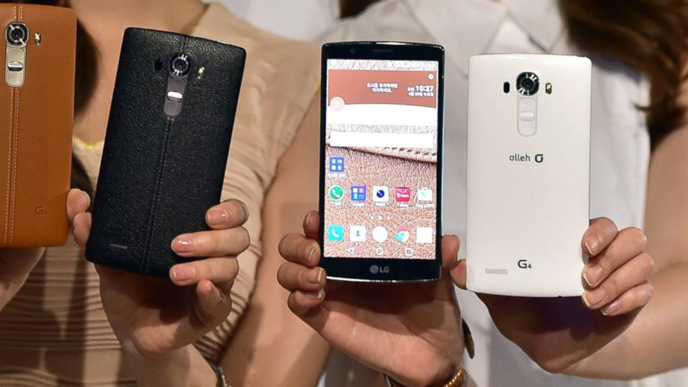 LG G5 sẽ có sự nâng cấp về thiết kế so với G4 - Ảnh: AFP