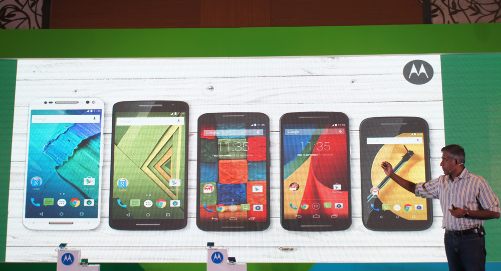 5 mẫu smartphone của Motorola ra mắt tại Việt Nam - Ảnh: T.Luân
