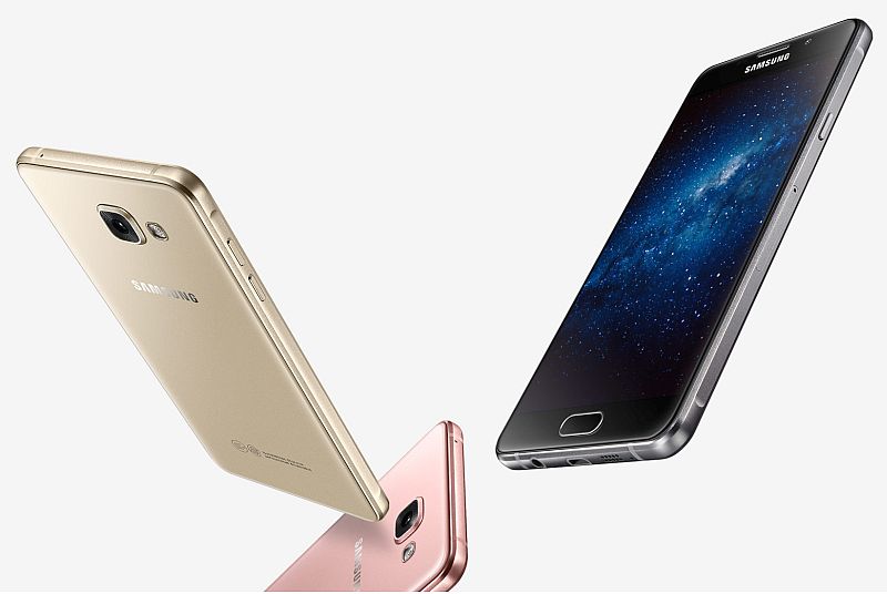Bộ đôi Galaxy A5 và A7 được lấy cảm hứng từ thiết kế Galaxy S6 - Ảnh: Samsung