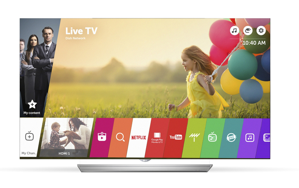 webOS 3.0 là nền tảng sẽ được LG dùng trên TV thông minh của mình trong năm 2016 - Ảnh: LG