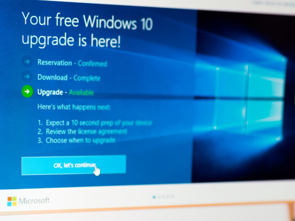 Việc cài đặt Windows 10 không phải luôn trôi chảy với tất cả các hệ thống - Ảnh: Shutterstock