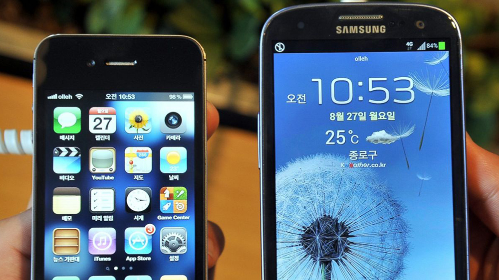 Samsung Galaxy S3 là một trong những sản phẩm bị cấm bán vĩnh viễn tại Mỹ - Ảnh: AFP/Getty Images