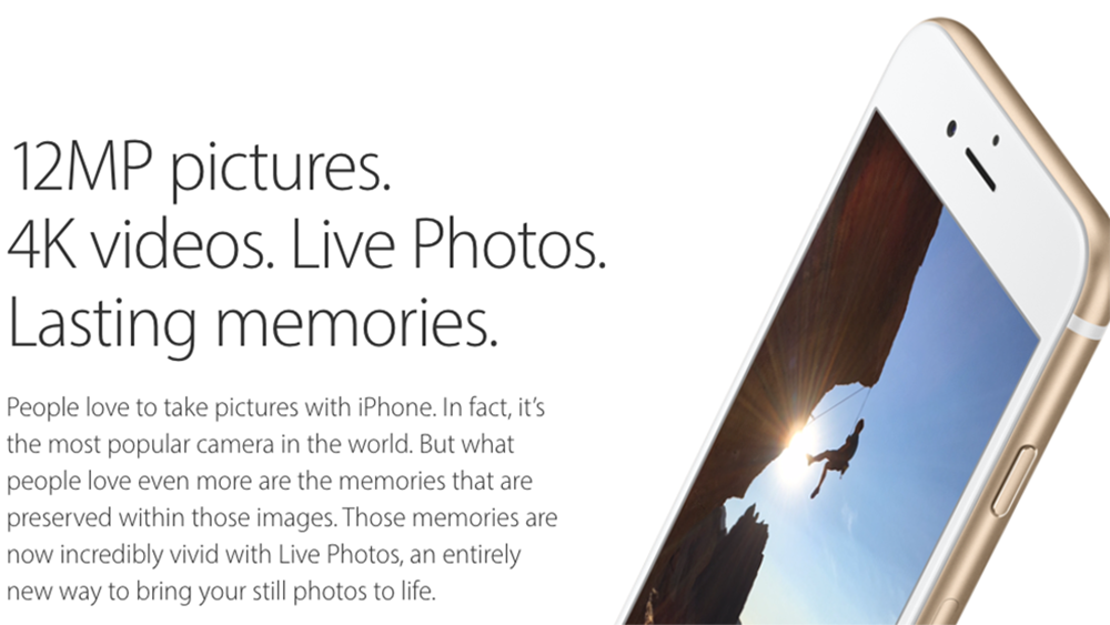 Mặc dù chỉ có 12 megapixel nhưng máy ảnh trên iPhone 6S vẫn có chất lượng rất tốt