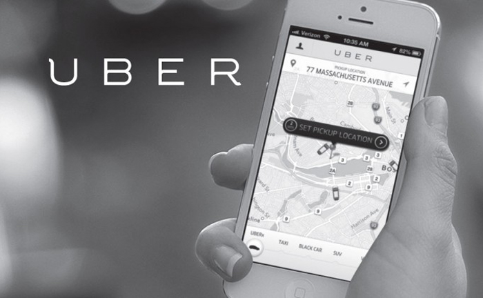 Uber là dịch vụ gọi xe thông minh còn gây nhiều tranh cãi trong thời gian vừa qua - Ảnh: AFP