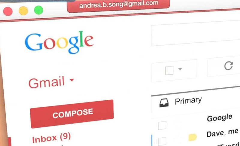 Gmail hiện là một trong những dịch vụ thư điện tử được người dùng ưa chuộng - Ảnh: AFP