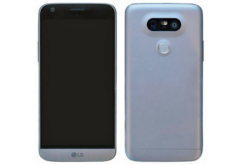 Hình ảnh rò rỉ được cho là của LG G5 - Ảnh: PhoneArena