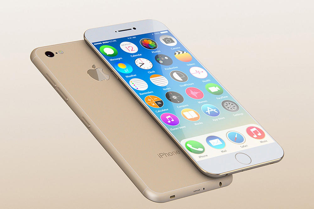 Một ý tưởng thiết kế iPhone 7 mà Apple dự kiến ra mắt vào mùa thu năm nay - Ảnh chụp màn hình