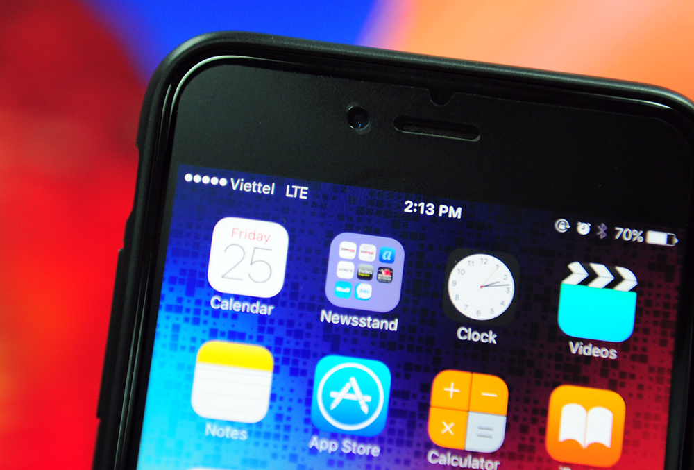 Người dùng iPhone nếu đang sử dụng mạng của Viettel đã có thể nhận được kết nối 4G LTE - Ảnh chụp màn hình