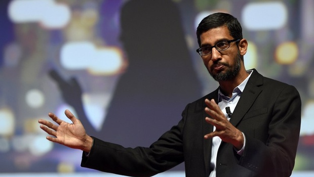 Ông Sundar Pichai, CEO của Google - Ảnh: AFP