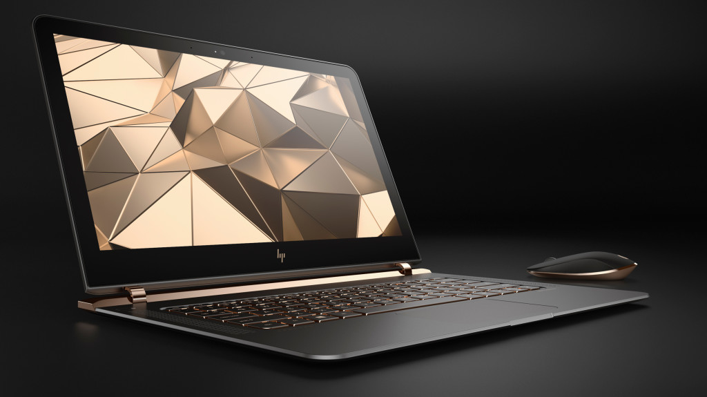 Spectre 13 là chiếc laptop mỏng nhất thế giới hiện nay - Ảnh: HP