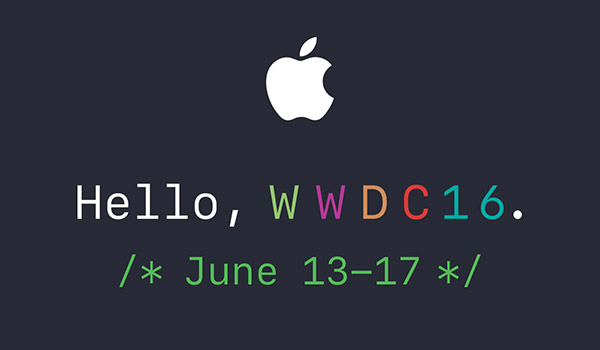 WWDC 2016 sẽ bắt đầu vào ngày 13.6 tới - Ảnh: Apple